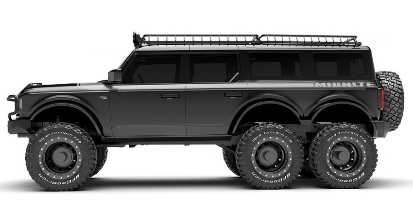 This Insane Custom Ford Bronco 6x6 Is Coming in 2022 - Maxim