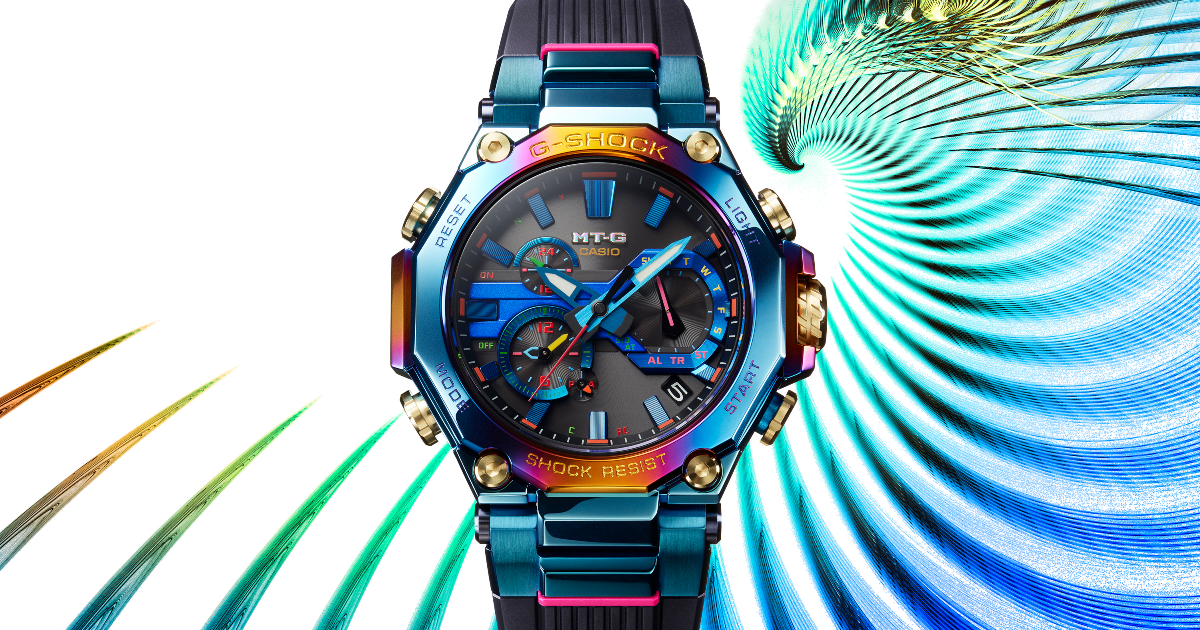 G-SHOCK Unveils Limited-Edition 'Blue Phoenix' MT-G Watch - Maxim