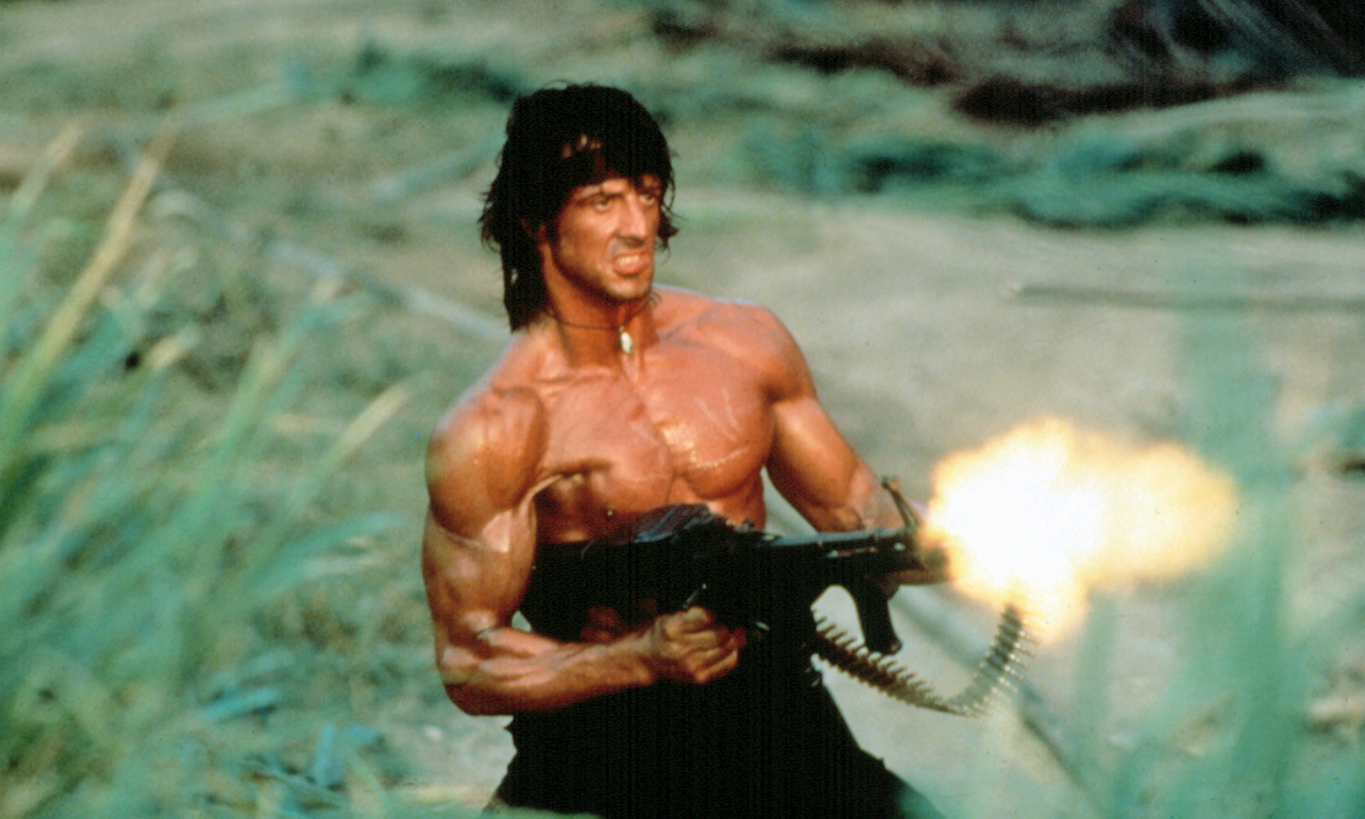 Sylvester Stallone Rambo 5 Shirtless