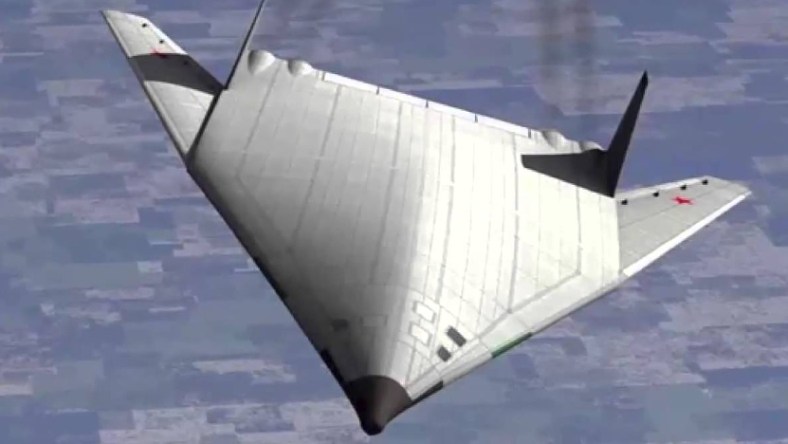 Artist's rendering of the Russian PAK-DA hypersonic stealth bomber (Photo: Jozef Gatial)