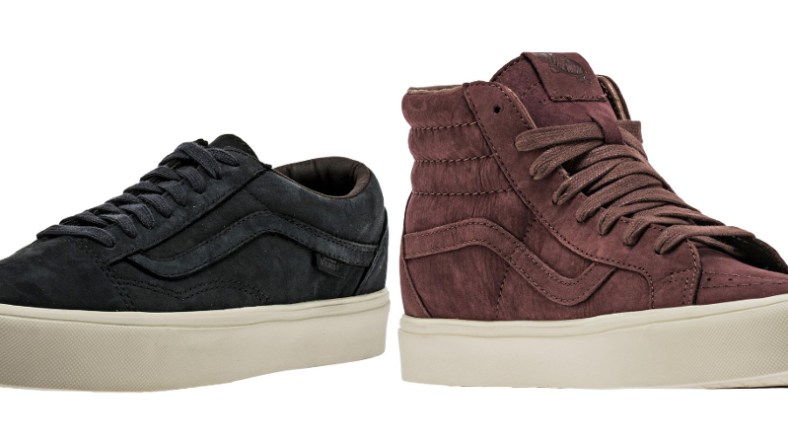 Vans Vault Old Skool and SK8-Hi Reissue Lite LX models (Photo: Nice Kicks Retail)