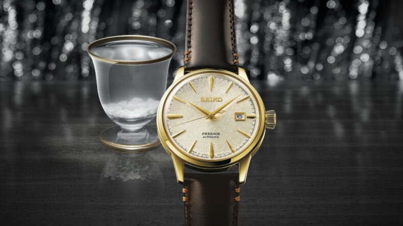 This Seiko Dress Watch Celebrates One of World's Best Cocktail Bars - Maxim