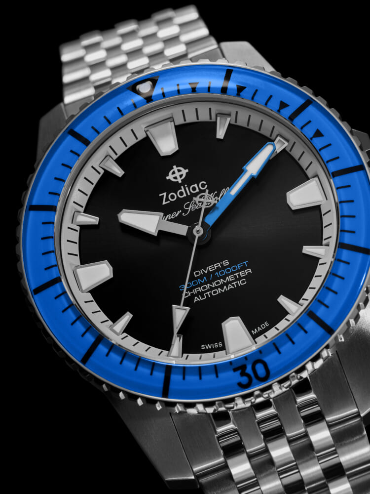 Zodiac Unveils Super Sea Wolf Pro Diver Watch - Maxim