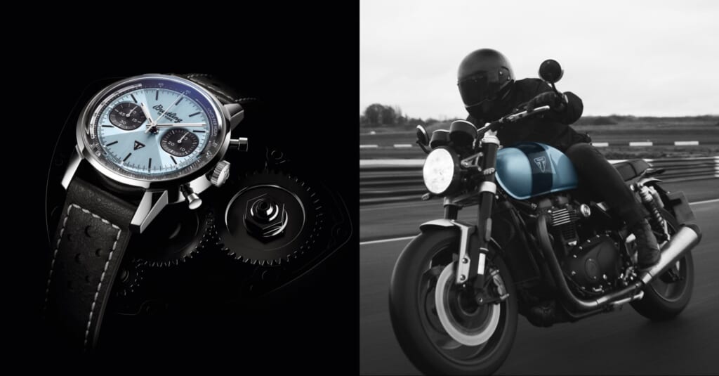 Breitling and Triumph take a road trip