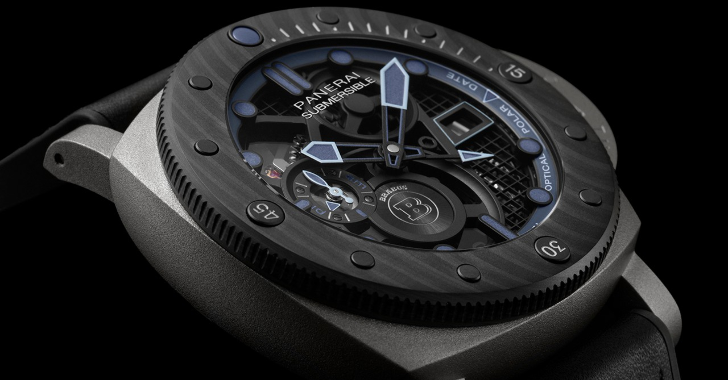 Panerai Debuts Power Boat-Inspired Submersible S BRABUS Blue Shadow ...