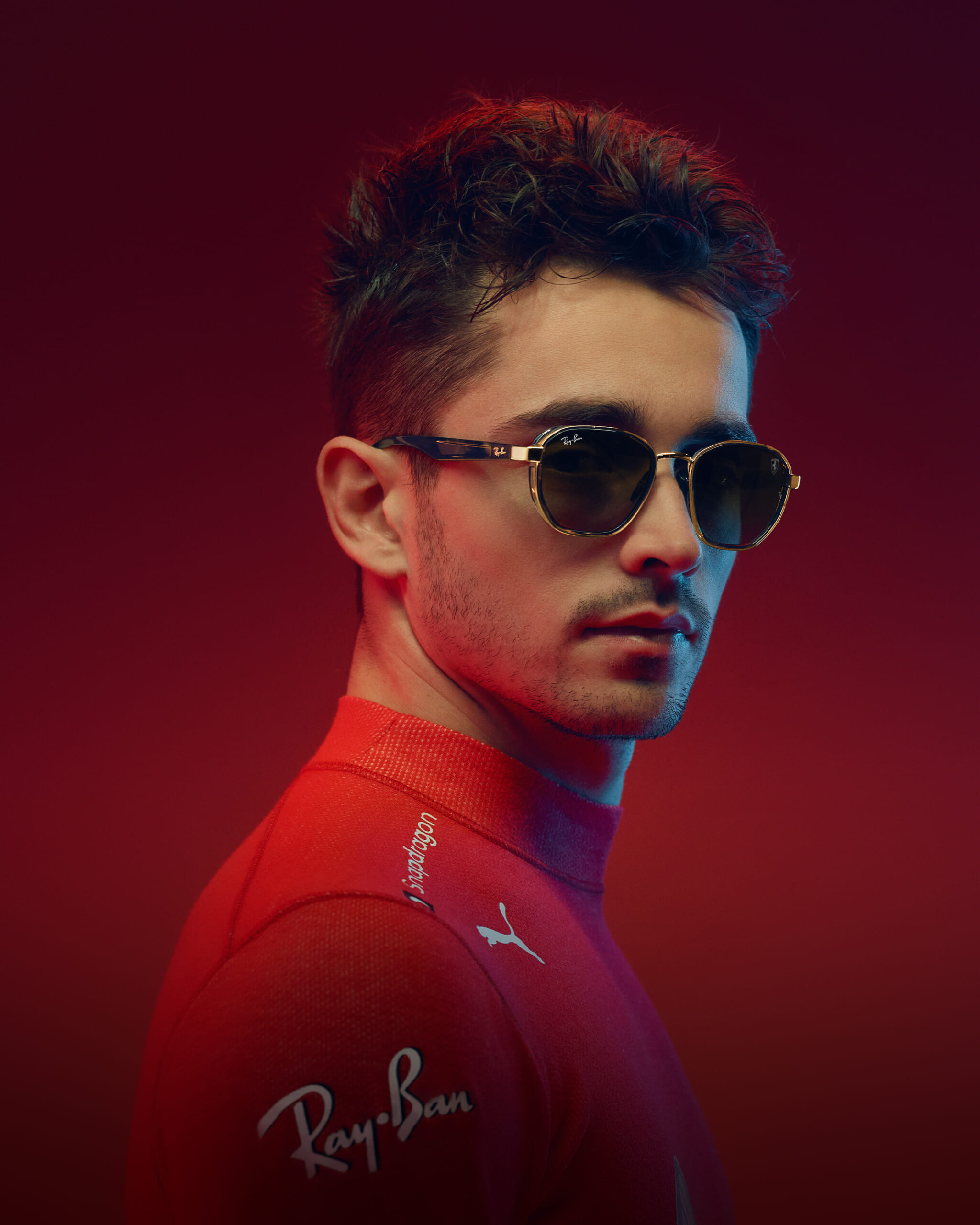 Ray Ban And Scuderia Ferrari F1 Launch Racy Sunglasses Collab Maxim