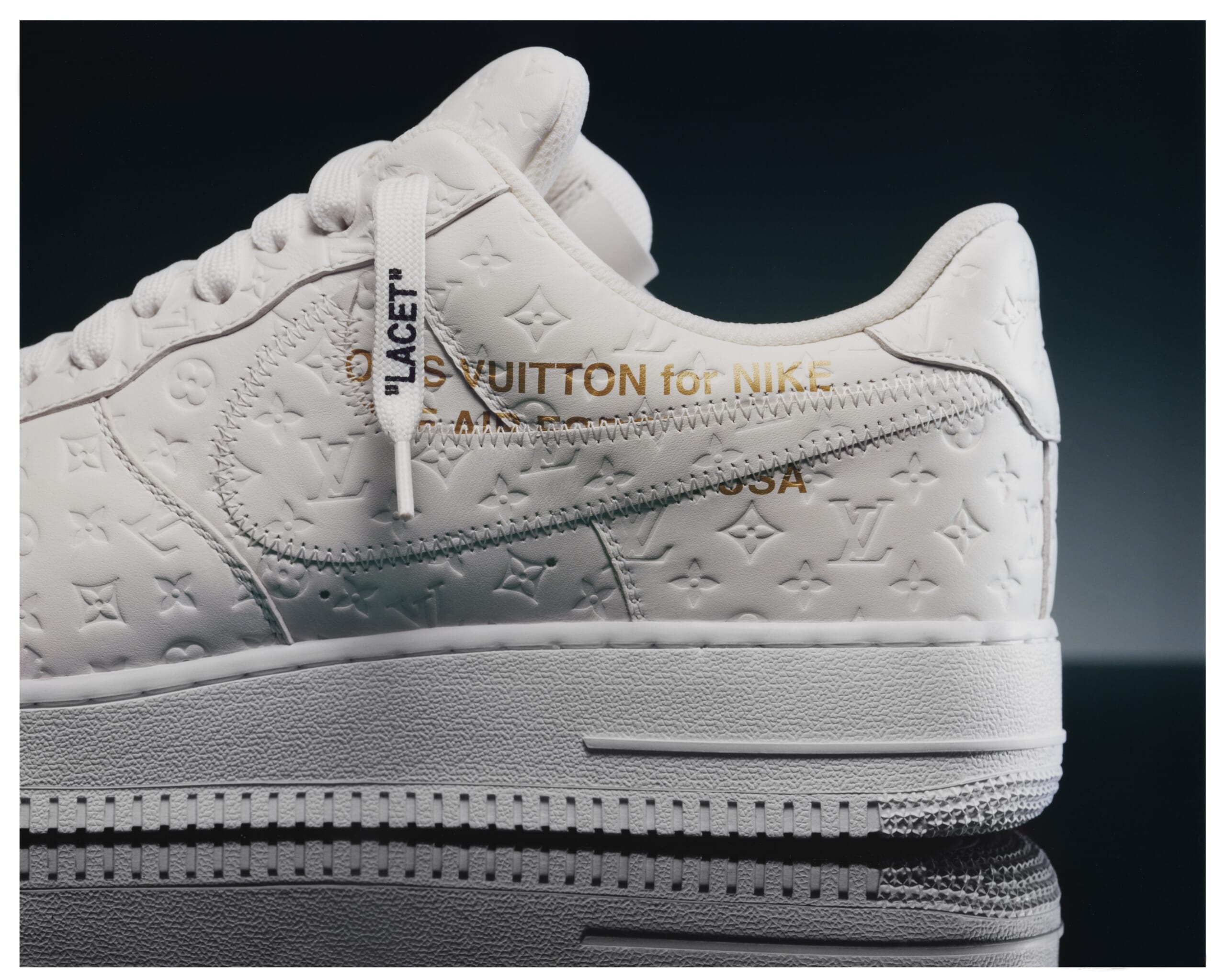 Have a look at the ultra-chic Louis Vuitton X Nike Air Force 1 sneakers -  Luxurylaunches