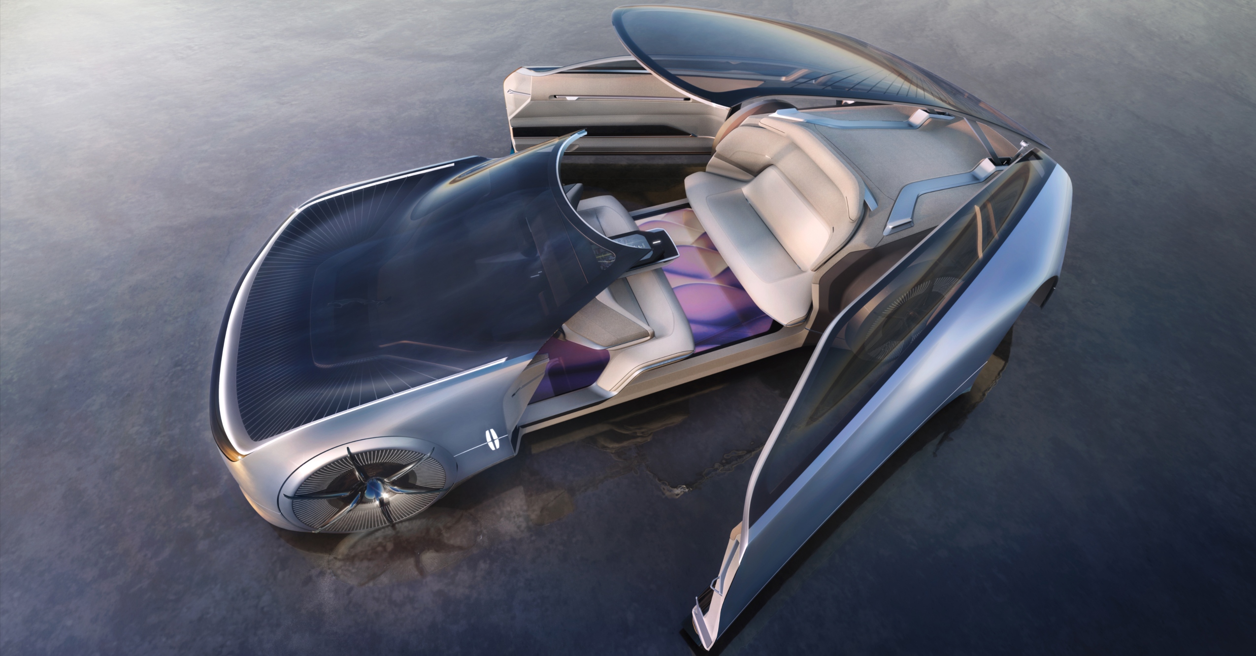 Lincoln's Futuristic L100 Concept Is An Autonomous UltraLuxury EV Maxim