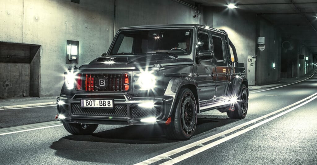 The Brabus P900 Rocket Edition Transforms Mercedes GWagon Into 900HP