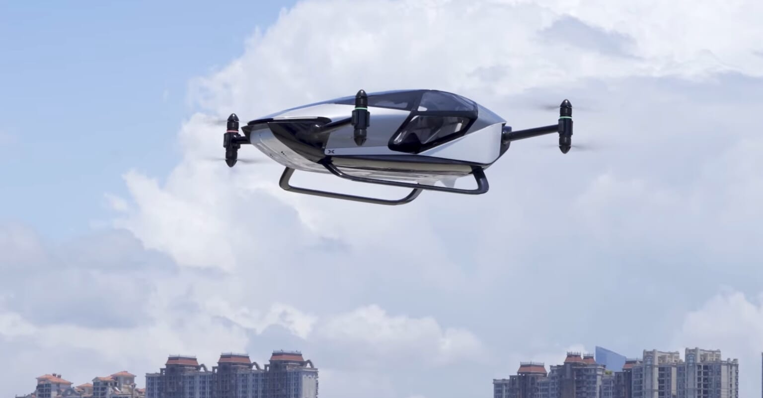 Watch The Xpeng X2 Flying Car's Public Flight In Dubai - Maxim