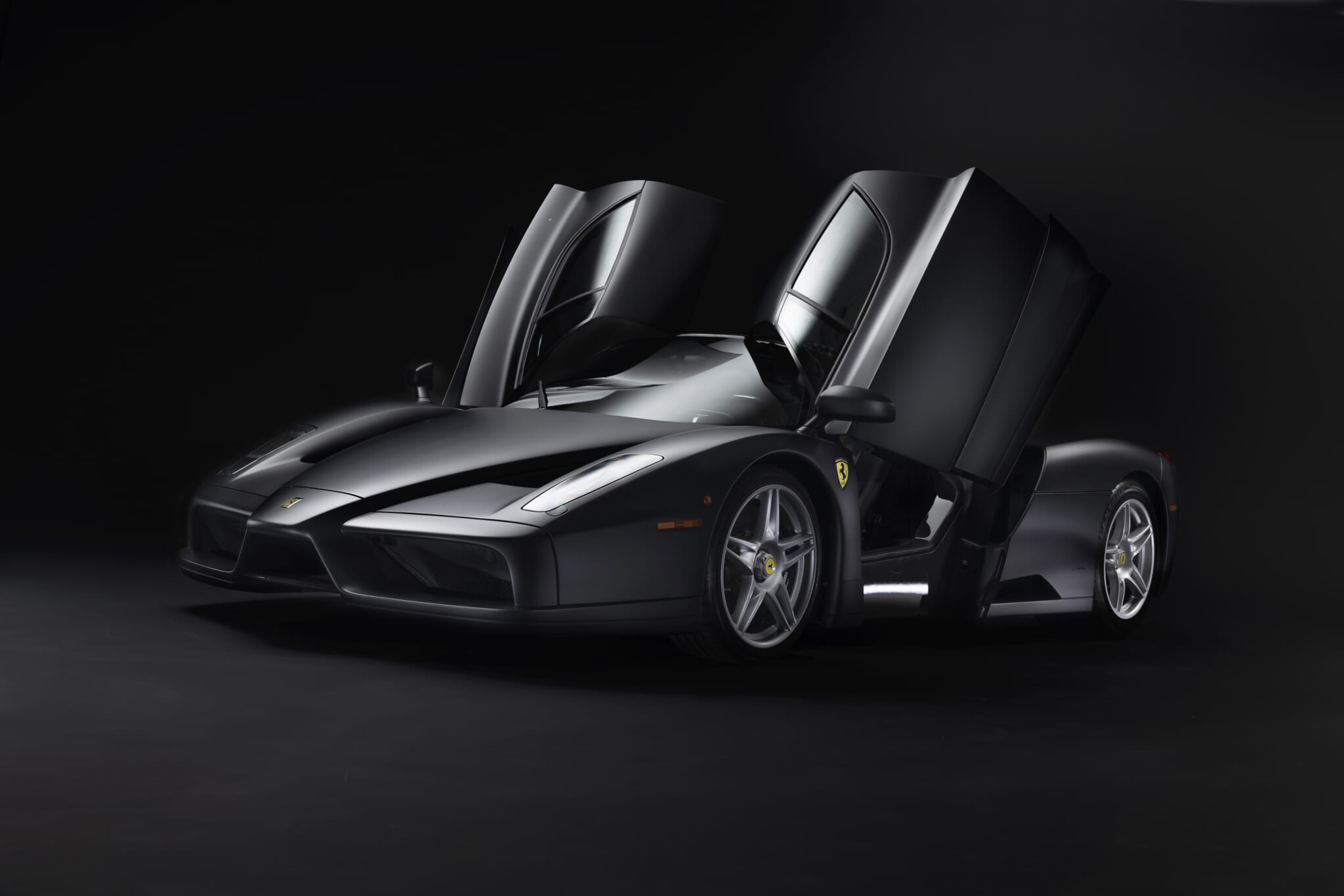 The Only Triple Matte Black Ferrari Enzo Is For Sale - Maxim