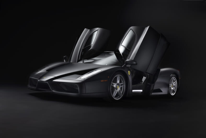 The Only Triple Matte Black Ferrari Enzo Is For Sale - Maxim