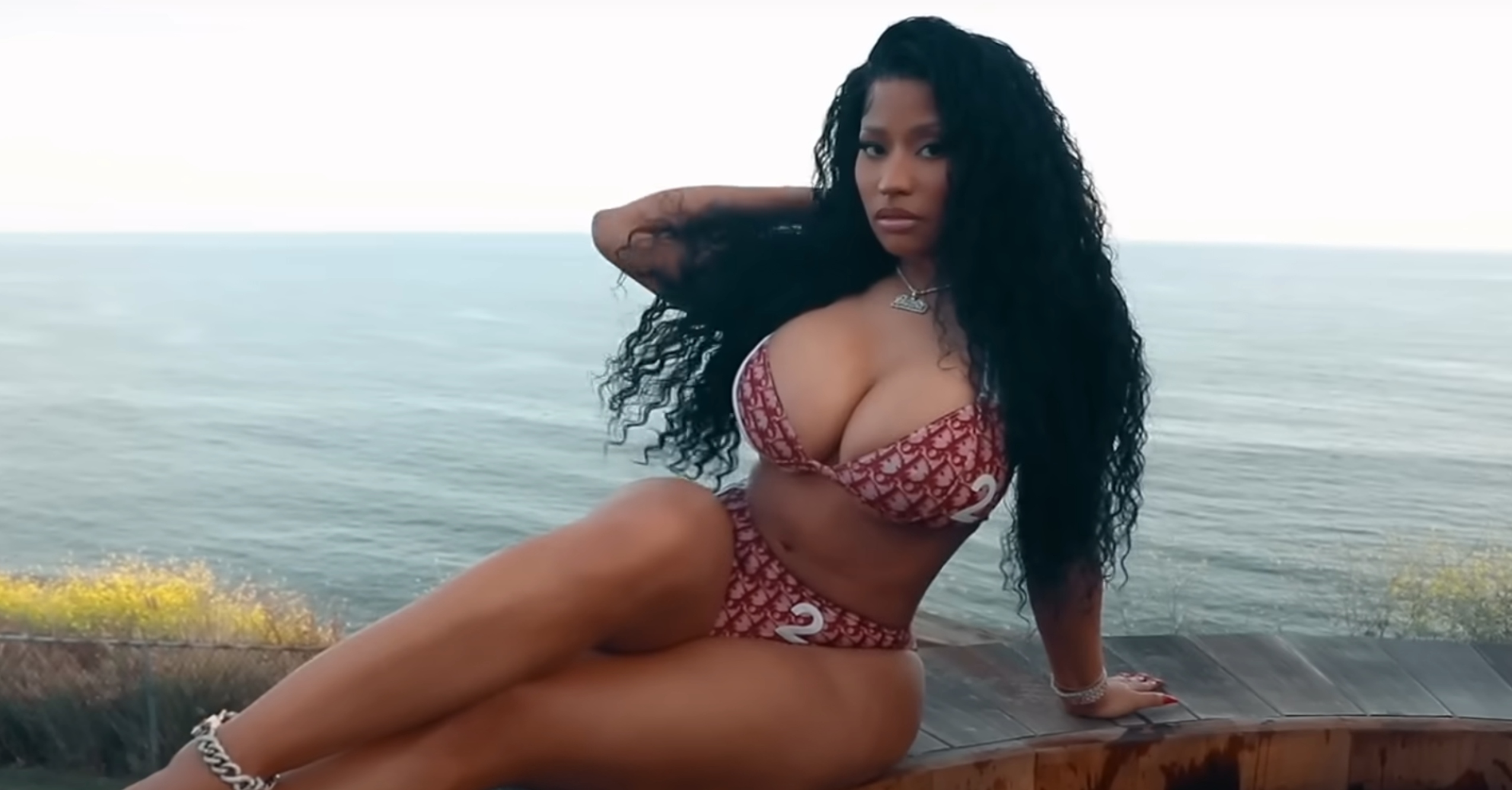 Nicki Minaj Flaunts ‘queen Of Rap Curves In Music Video For Red Ruby Da Sleeze Maxim