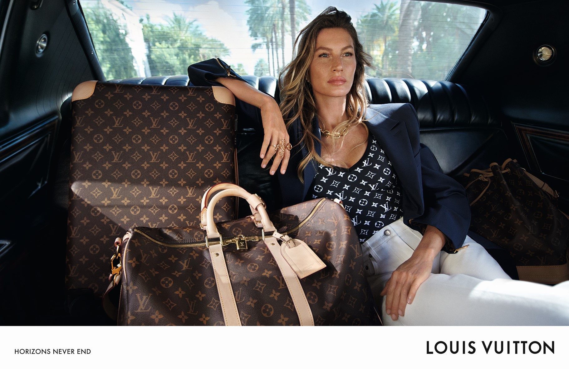 Gisele Bündchen Heats Up Louis Vuittons Beachy New Luggage Campaign