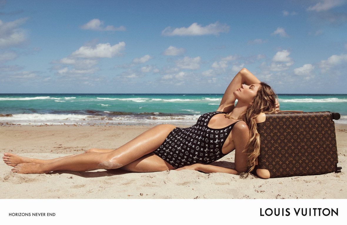 Gisele Bündchen poses in Louis Vuitton swimsuit for new campaign