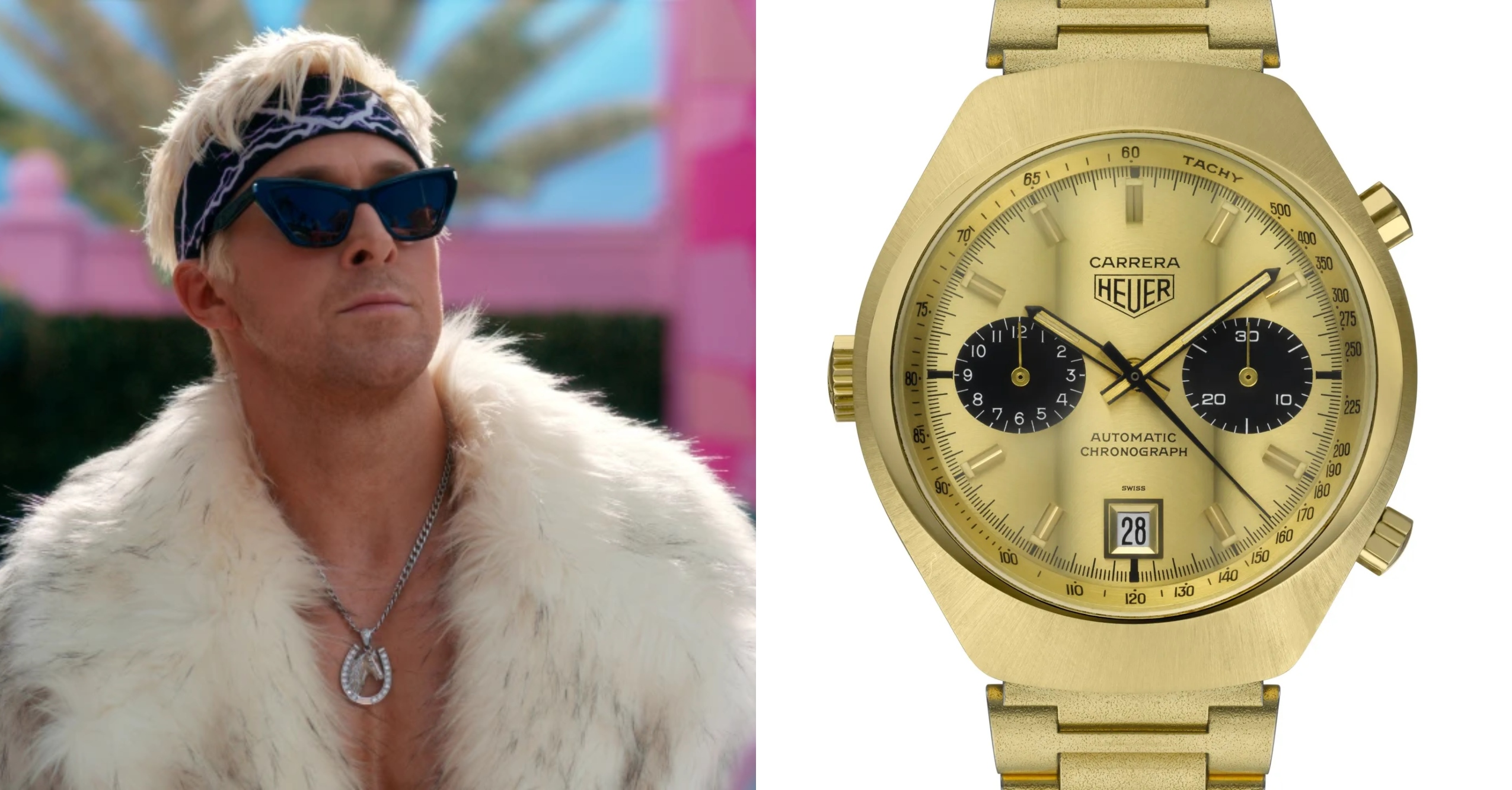 Ryan Gosling Wears These 3 Gold TAG Heuer Watches at Once in 'Barbie' –  Robb Report