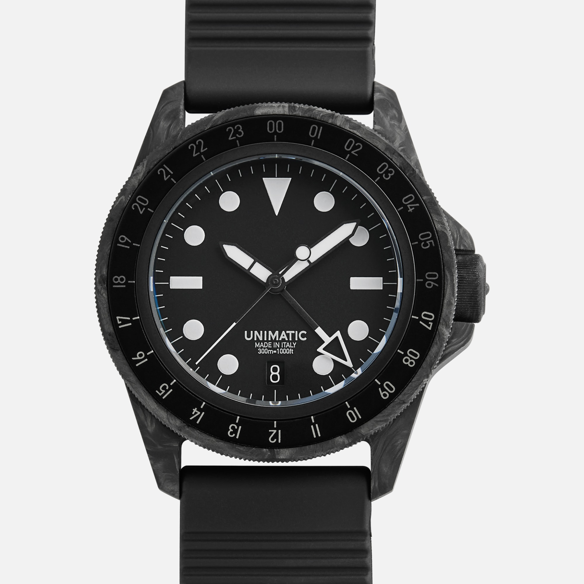 Hodinkee & UNIMATIC Unveil Carbon Fiber Watches - Maxim