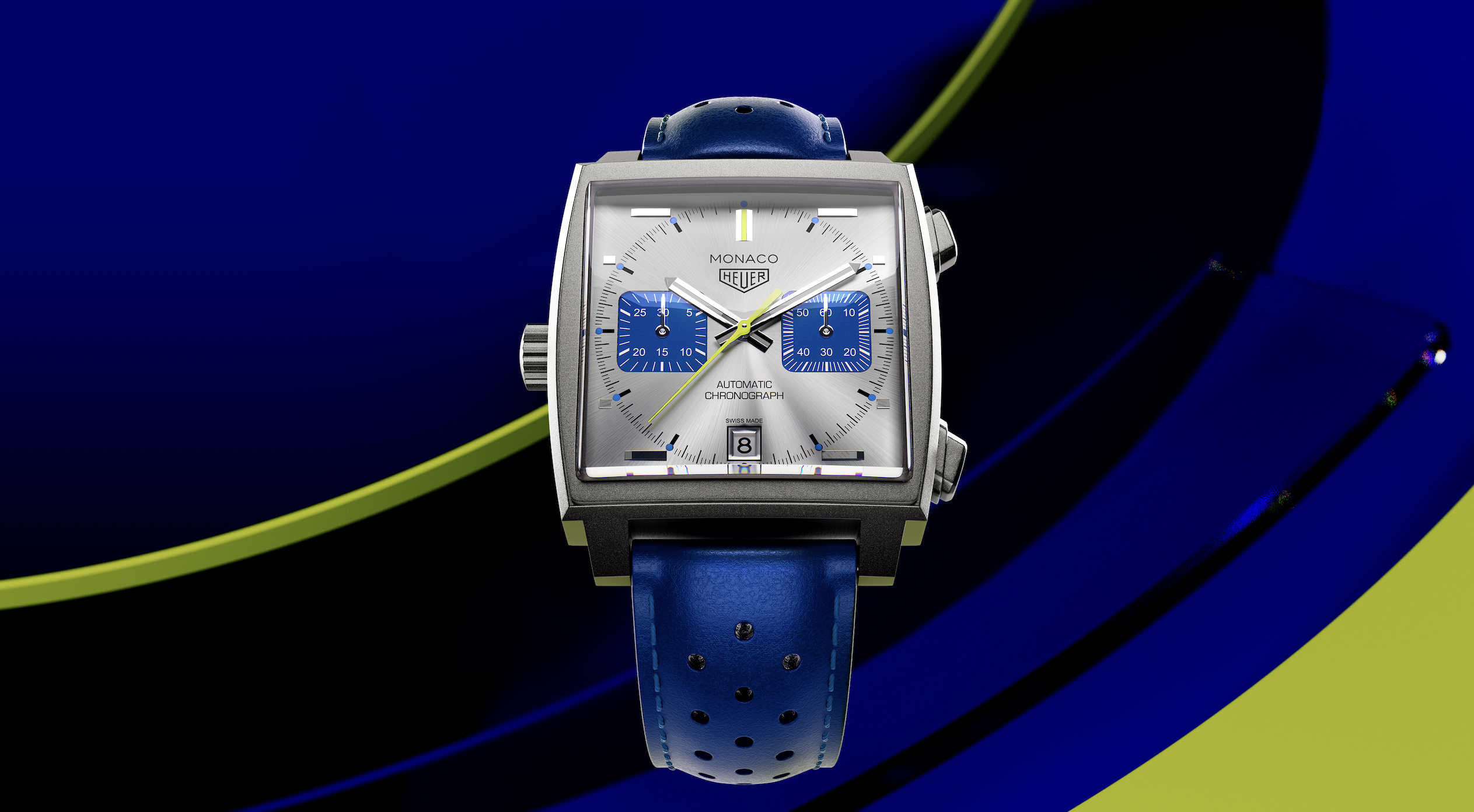 Tag Heuer s Latest Monaco Watch Is A Tribute To Motorsports