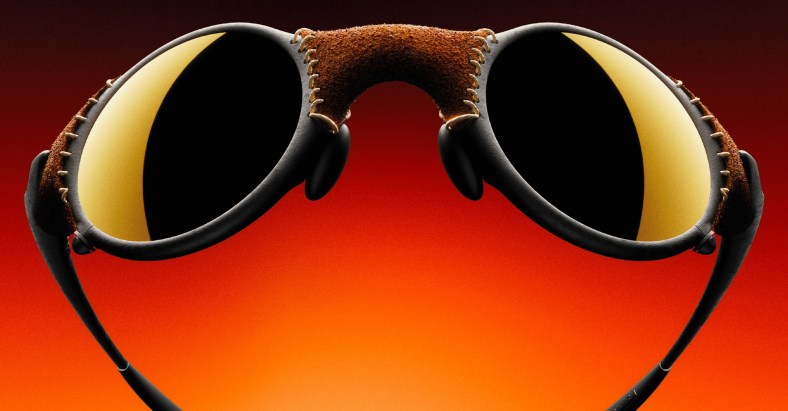 Oakley's Wild New Metal & Leather Sunglasses Are Michael Jordan
