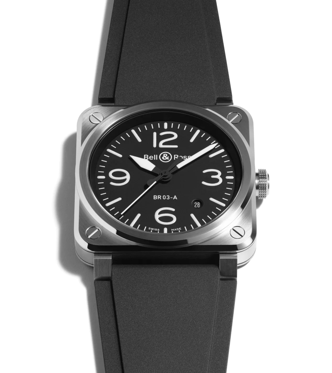 Bell Ross Updates BR 03 Watch With Black Steel Edition Maxim