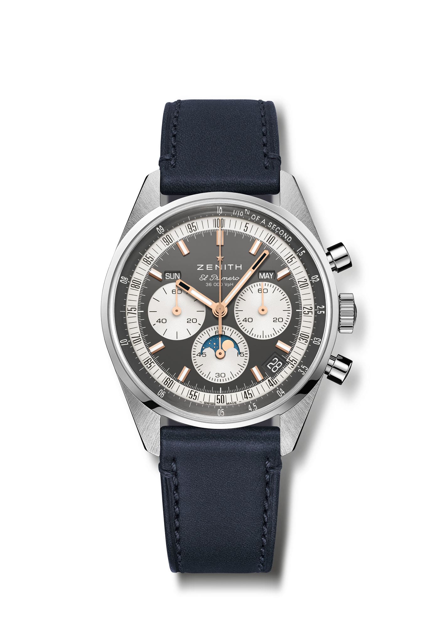 Zenith Upgrades Chronomaster Original Triple Calendar Watch - Maxim