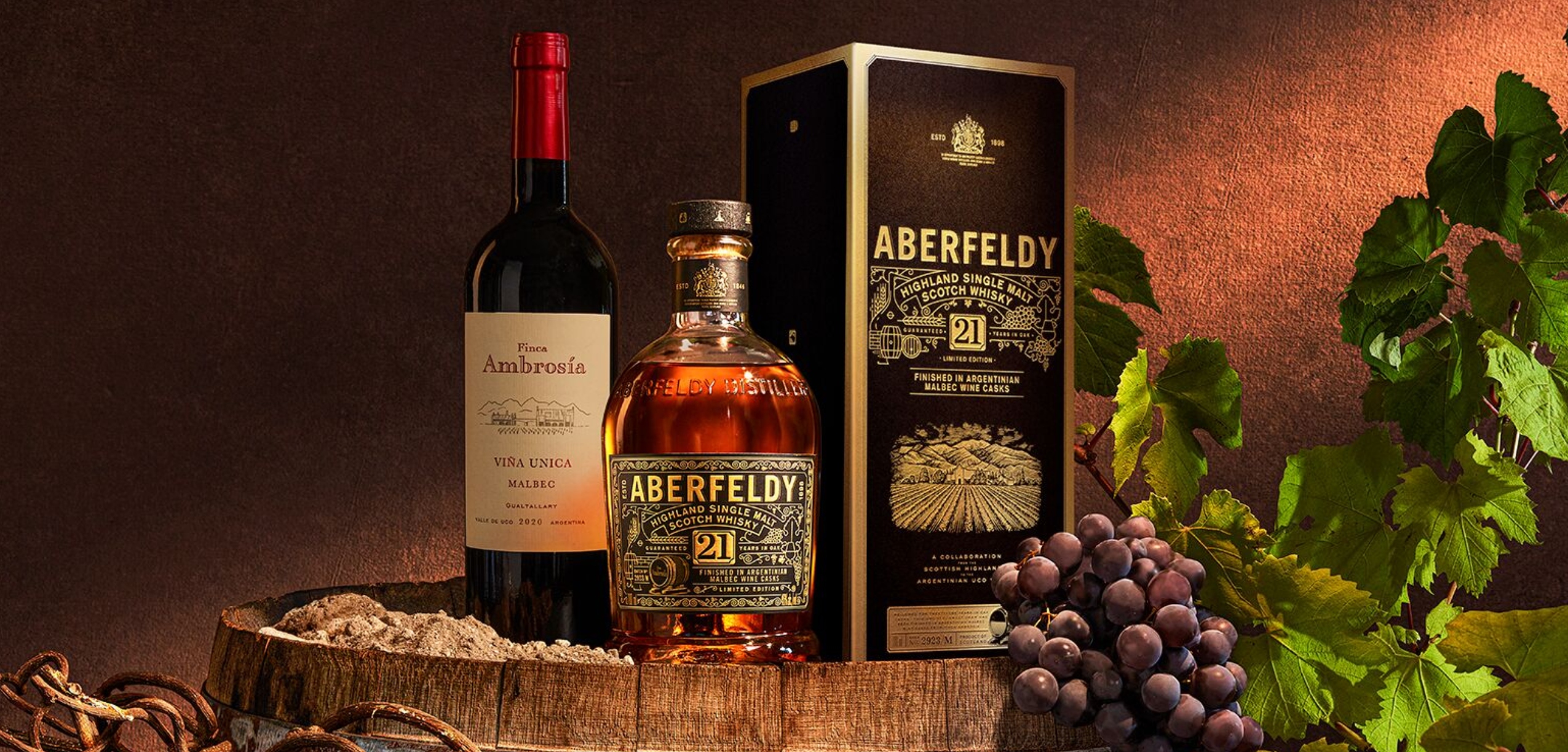 Spirit Of The Week: Aberfeldy 21 Year Old Highland Malbec Cask Finish  Whisky - Maxim