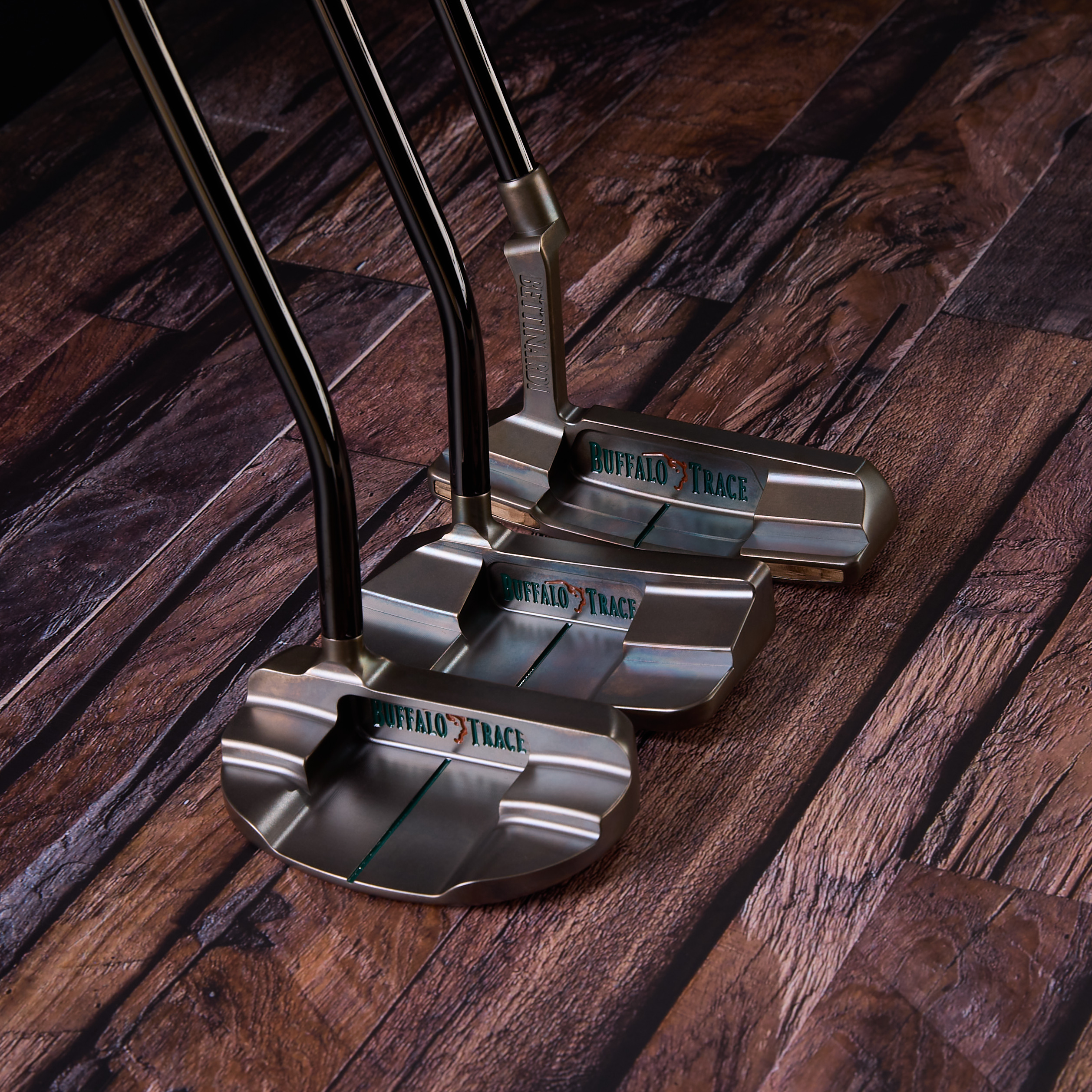 Buffalo Trace & Bettinardi Golf Release Putters Made From Used Bourbon Barrels Maxim